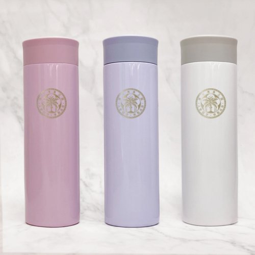 臺大校徽款療癒系304輕巧保溫瓶300mL_粉紫/粉藍/珍珠白