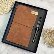 臺大旅行手札書寫禮盒_皮革組
