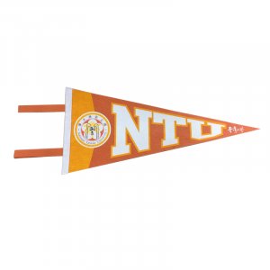【團購商品，20個起做】NTU經典校徽三角旗