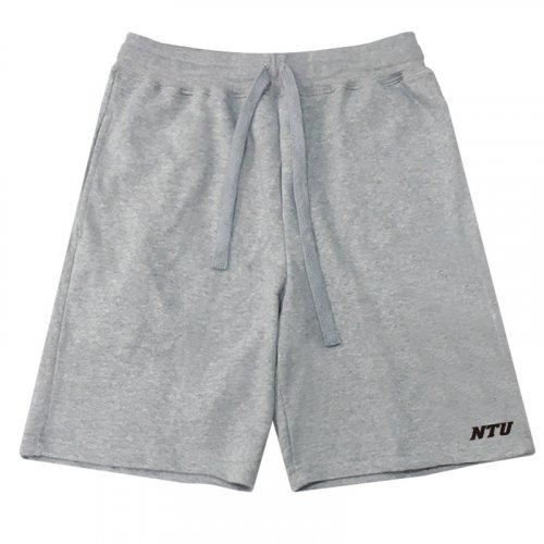 【團購商品，10件起做】NTU休閒有型棉短褲_黑/灰(可混色)