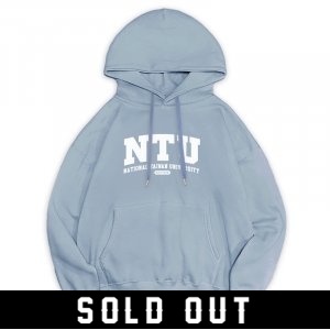 NTU冰淇淋色落肩帽T_蘇打冰淇淋(已完售)