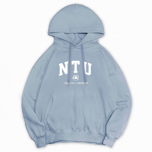 NTUCM臺大醫學院學院風落肩帽T_蘇打冰淇淋