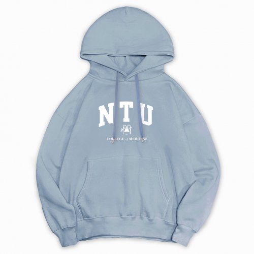 NTUCM臺大醫學院學院風落肩帽T_蘇打冰淇淋