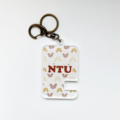 NTU壓克力手機座鑰匙圈