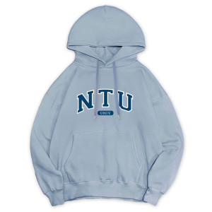 【最後15件,售完不補】NTU冬日輕甜系落肩帽T_冰霜藍