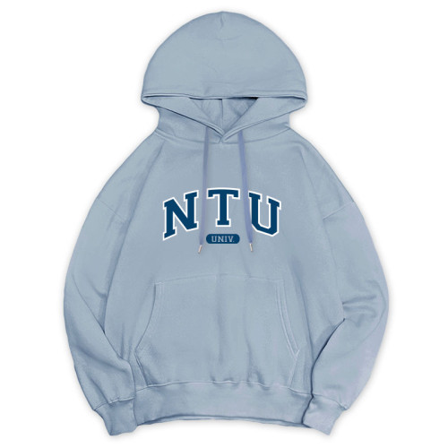 【最後15件，售完不補】NTU冬日輕甜系落肩帽T_冰霜藍