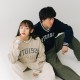 【最後30件，售完不補】NTU美式電繡滑面V領大學T_卡其