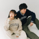 【最後30件，售完不補】NTU美式電繡滑面V領大學T_卡其