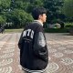 【最後30件，售完不補】NTU校慶特別版美式棒球外套_黑配黑