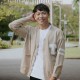 NTU學院風針織衫_燕麥牛奶 NTU學院風針織衫_燕麥牛奶