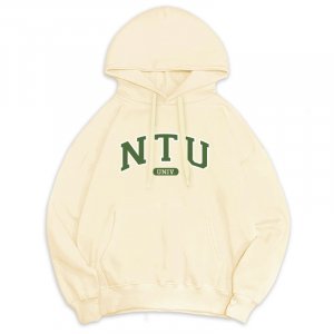 NTU午厚時光落肩帽T_奶油布蕾