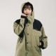 【最後5件，售完不補】NTU防潑水拼接OUTDOOR外套_軍綠
