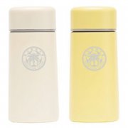 NTU輕巧口袋保溫杯150mL_米白/鵝黃