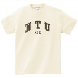 【我們這一家】NTU KID臺大童裝短T_象牙白