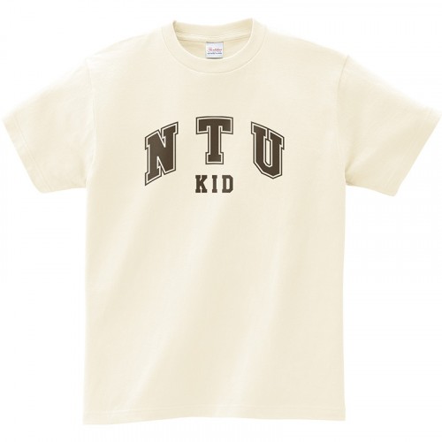 【我們這一家】NTU KID臺大童裝短T_象牙白 【我們這一家】NTU KID臺大童裝短T_象牙白
