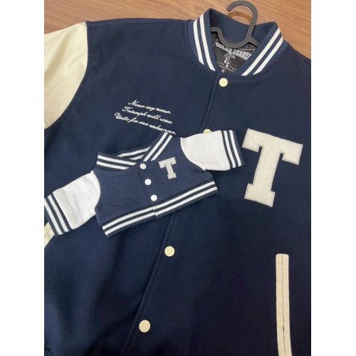 NTU小熊棒球外套_深藍（本商品不含小熊）