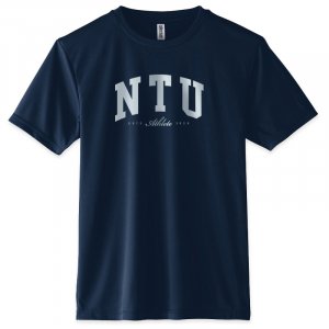 NTU沁涼輕薄排汗短T_深藍