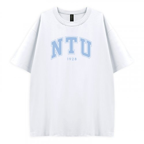 【2025新上市】NTU好涼的寬版短T_雪花冰(白)