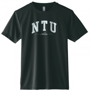 【售完不補】NTU沁涼輕薄排汗短T_黑色