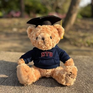 NTU帽T畢業小熊_2025限定_深藍