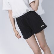 NTU沁涼輕薄排汗短褲(女款)_黑