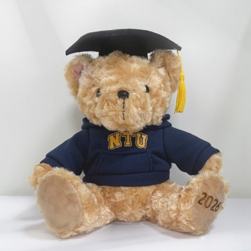 NTU帽T畢業小熊_2026限定_深藍