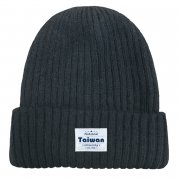 【2025新品上市】NTU經典織標QQ毛帽_黑