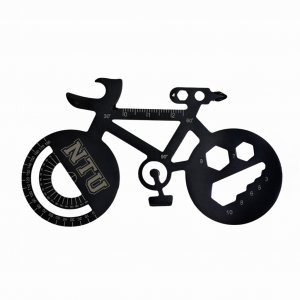 【12/28陸續出貨】NTU 自行車造型工具卡