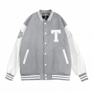 【2025新色上市，12/10陸續出貨】NTU美式經典棒球外套_內斂灰