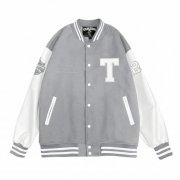 【2025新色上市，12/10陸續出貨】NTU美式經典棒球外套_內斂灰