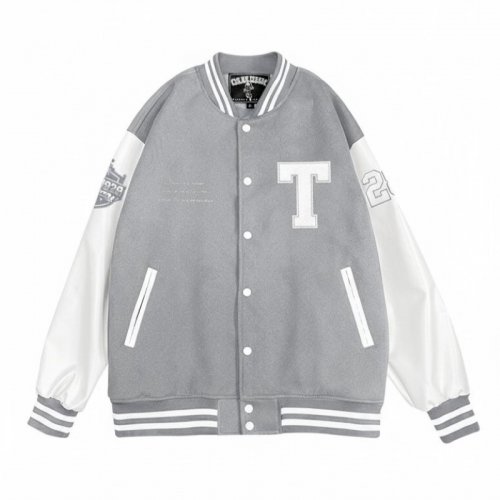 【2025新色上市，12/10陸續出貨】NTU美式經典棒球外套_內斂灰