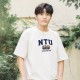 【2026新品上市】NTU臺大萌三寶寬版短T_白 【2026新品上市】NTU臺大萌三寶寬版短T_白