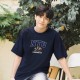 【2026新品上市】NTU臺大萌三寶寬版短T_深藍 【2026新品上市】NTU臺大萌三寶寬版短T_深藍