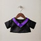 【玩偶配件包】NTU領巾學士服_紫（不含玩偶）