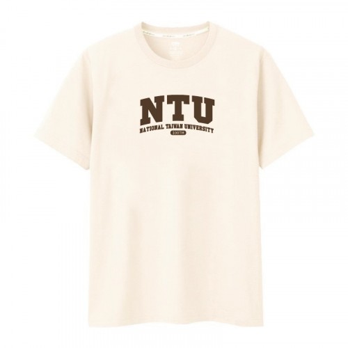 NTU100th 經典款純棉短T_杏樹白 NTU100th 經典款純棉短T_杏樹白