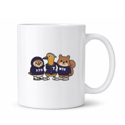 【新品上市】NTU萌三寶馬克杯