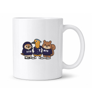 【新品上市】NTU萌三寶馬克杯