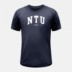 NTU經典款超細纖維排汗短T_鐵灰