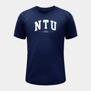 NTU經典款超細纖維排汗短T_丈青