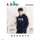 【預購至10/5,11/4陸續出貨】NTU遇見JOGUMAN落肩帽T_深藍 【預購至10/5,11/4陸續出貨】NTU遇見JOGUMAN落肩帽T_深藍