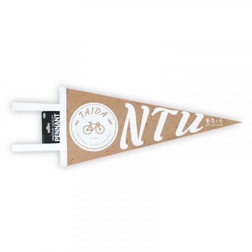 【團購商品,20個起做】NTU腳踏車三角旗 【團購商品,20個起做】NTU腳踏車三角旗