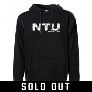 NTU破壞經典2.5D限定版刷毛帽T_布雷克黑(已完售)