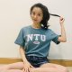 B06我們這一屆＿畢業經典款短T＿灰藍(已完售)
