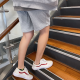 NTU休閒有型棉短褲_灰 NTU休閒有型棉短褲_灰