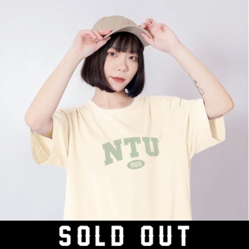 NTU限定款_R09級數短TEE_杏樹白(已完售)